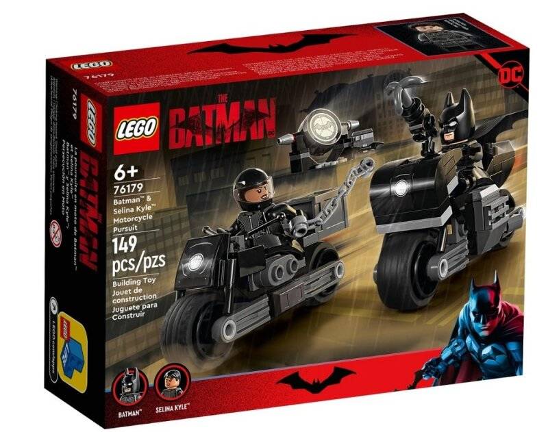 LEGO Super Heroes Batman & Selina Kyle: Verfolgungsjagd auf dem Motorrad 76179