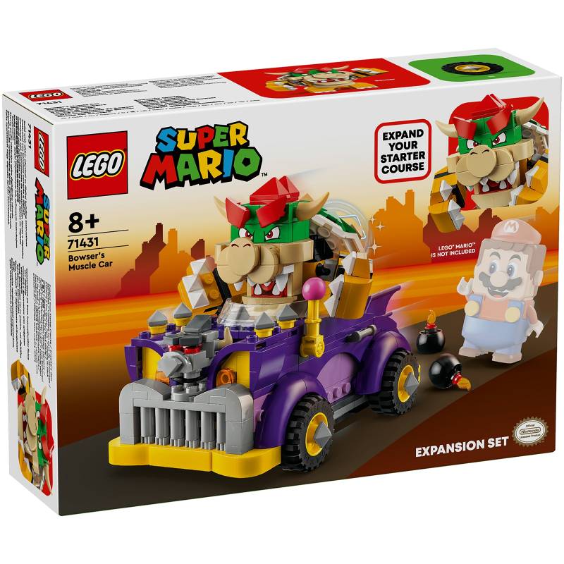 LEGO Super Mario Bowser’s Muscle Car Expansion Set 71431