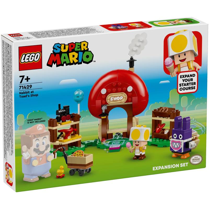 LEGO Super Mario Nabbit at Toad’s Shop Expansion Set 71429