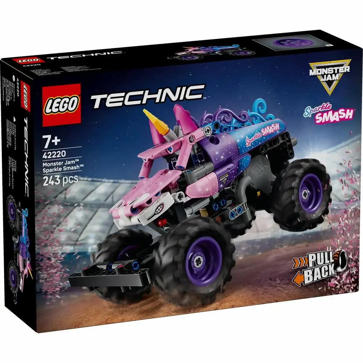 LEGO Technic Monster Jam Sparkle Smash mit Rückziehmotor LEGO Technic Monster Jam Sparkle Smash mit Rückziehmotor