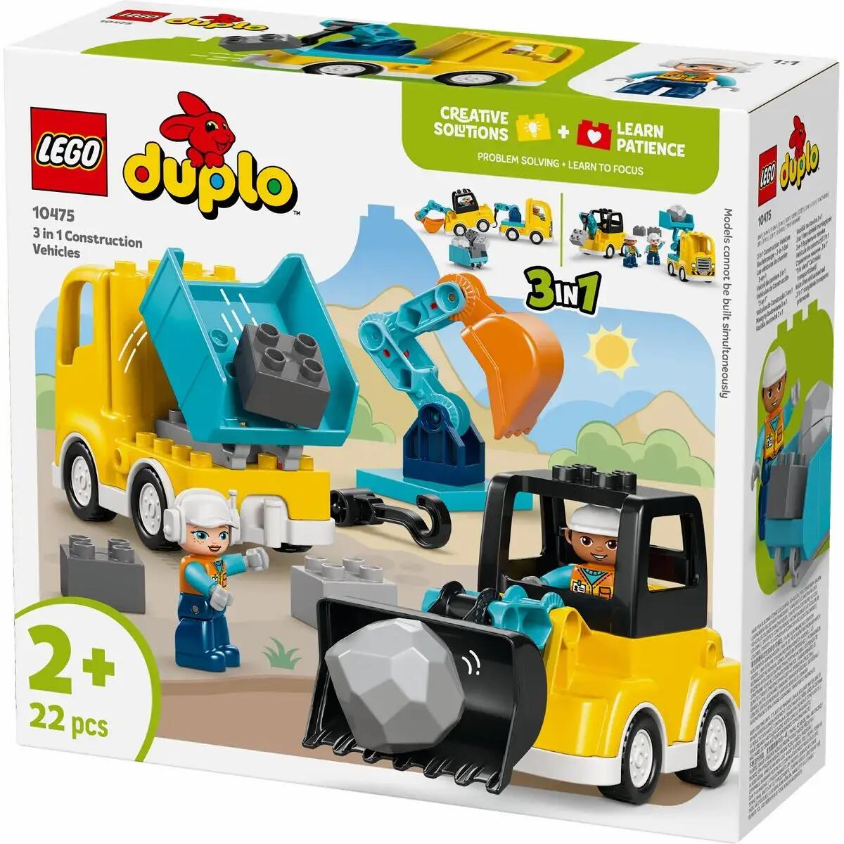 LEGO duplo Baufahrzeuge 3 in 1 Set LEGO duplo Baufahrzeuge 3 in 1 Set