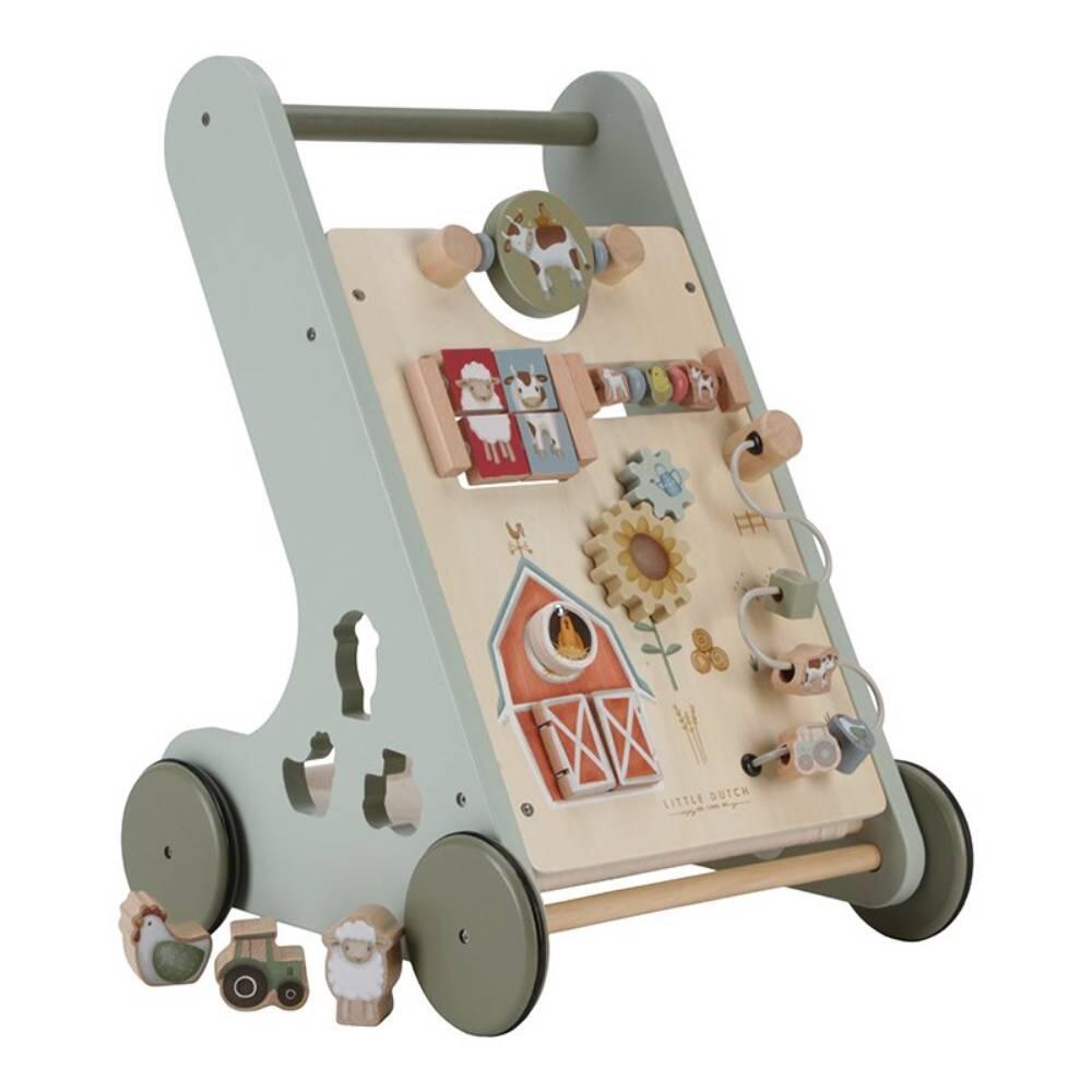 LITTLE-DUTCH - Lauflernwagen Activity Little Farm LITTLE-DUTCH - Lauflernwagen Activity Little Farm