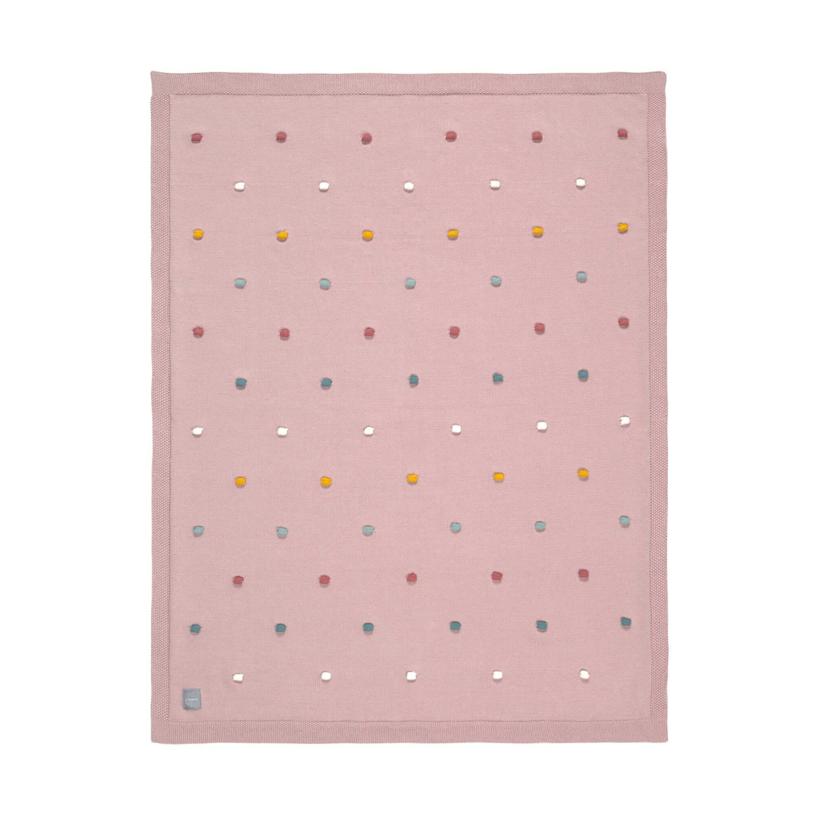 Lässig - Babydecke - (GOTS) DOTS-DUSKY-PINK