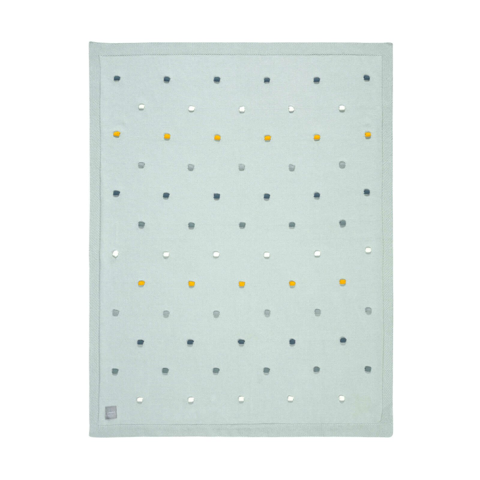 Lässig - Babydecke (GOTS) DOTS-LIGHT-MINT (A)