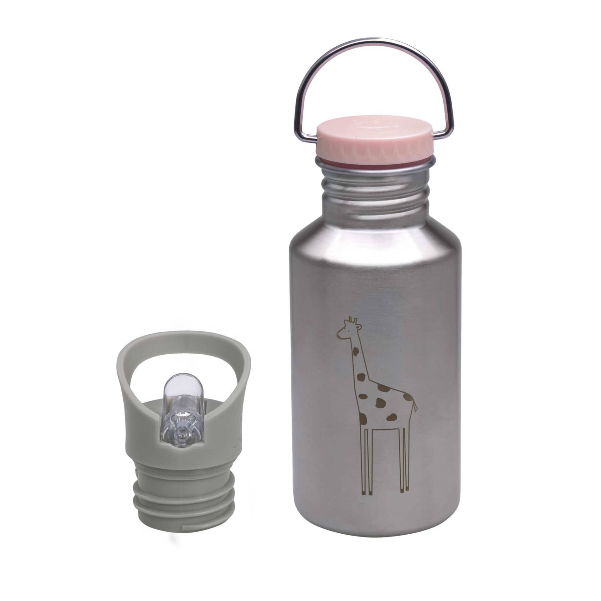 Lässig Bottle Stainless Steel - Trinkflasche Safari Giraffe