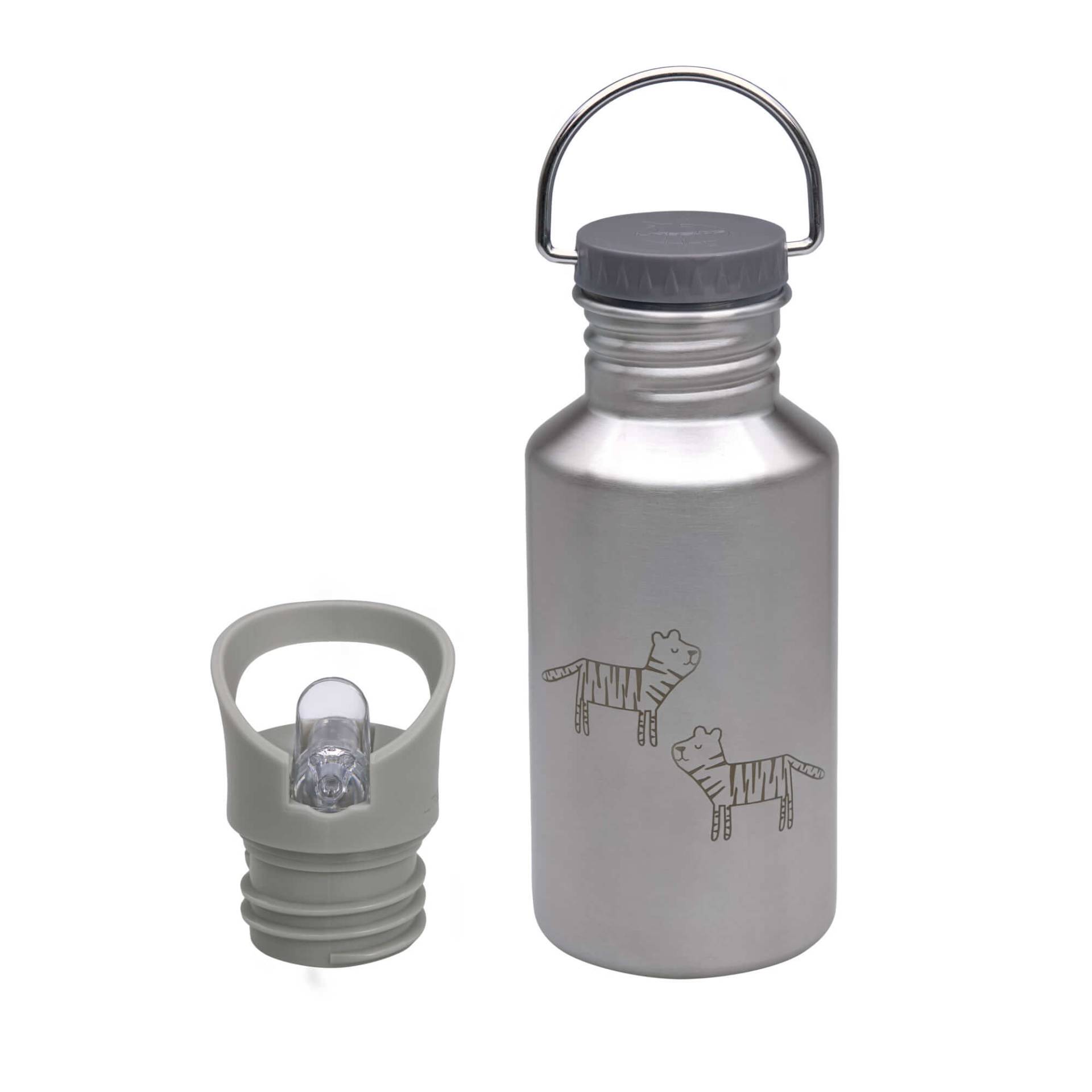 Lässig Bottle Stainless Steel - Trinkflasche Safari Tiger