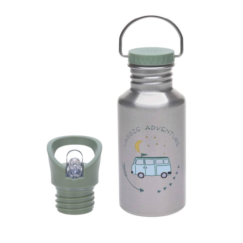 Lässig Bottle Stainless Steel - Trinkflasche Adventure Bus