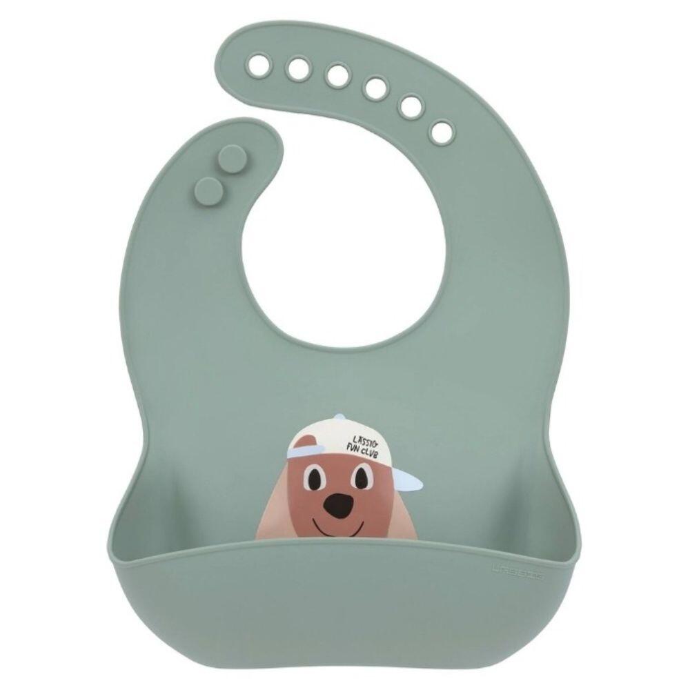 Lässig - Silikon Lätzchen - Tiny Team, Hund Lässig - Silikon Lätzchen - Tiny Team, Hund