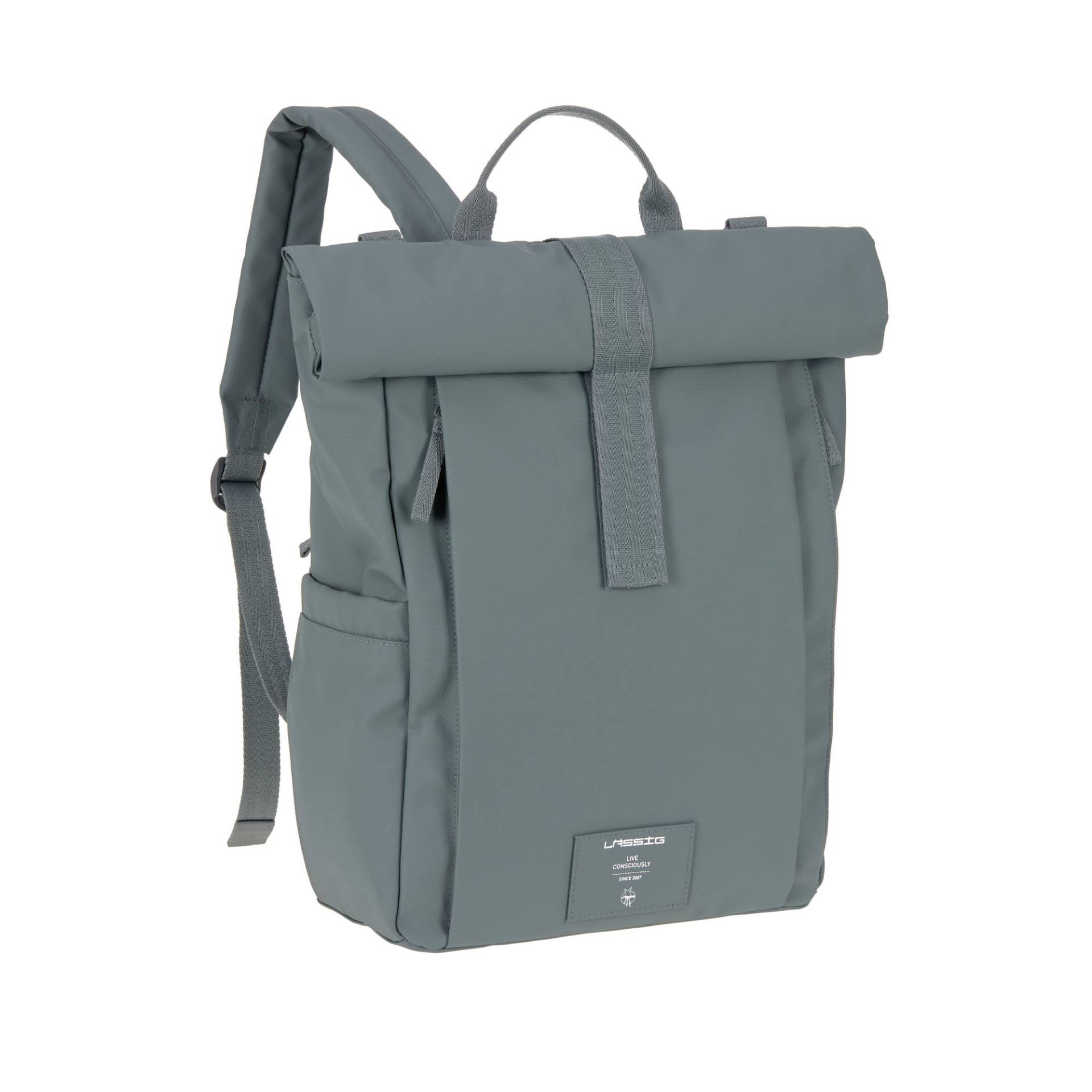 Lässig Wickelrucksack - Rolltop Up Backpack Anthracite