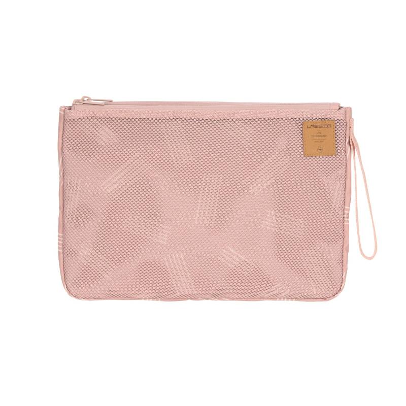 Lässig - Windeltasche - Changing Organizer Soft Stripes Rose, Rosa (A)