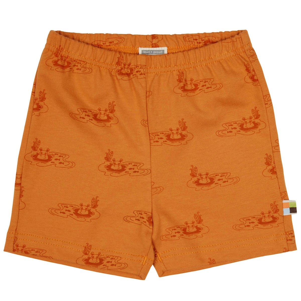 Lässige Shorts Erdmännchen orange 74/80 Lässige Shorts Erdmännchen orange 74/80