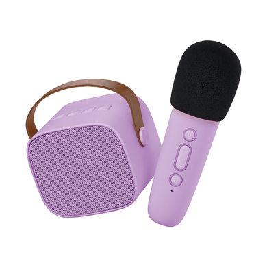 Lalarma Speaker with Wireless Microphone - Purple