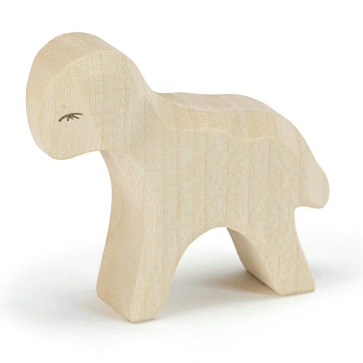 Lamm stehend für Spielwelt Holzfigur 6 cm hoch Lamm stehend für Spielwelt Holzfigur 6 cm hoch