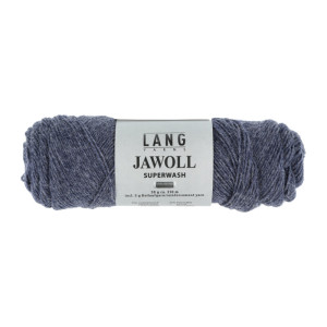 Lang Garns Jawoll Garn 69 Blau Melange von Lang Yarns