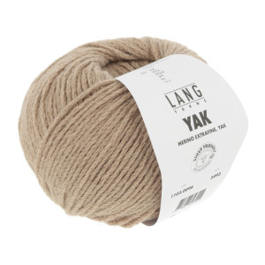 Lang Garns Yak Garn 96 Sand Melange von Lang Yarns