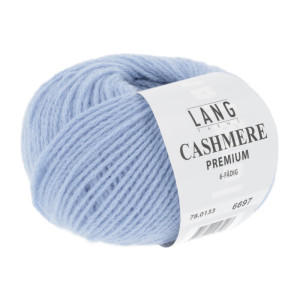 Lang Yarns Cashmere Premium-Garn 133 Denim Melange von Lang Yarns