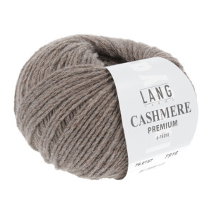 Lang Yarns Cashmere Premium Garn 167 Hellbraun Melange von Lang Yarns