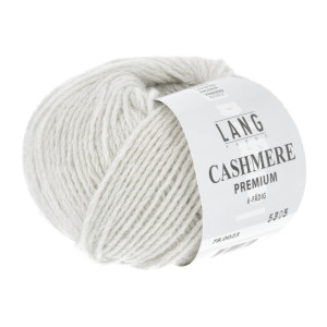 Lang Yarns Cashmere Premium Garn 23 Hellgrau Melange von Lang Yarns