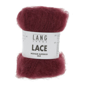 Lang Yarns Lace-Garn 62 Weinrot von Lang Yarns