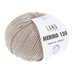 Lang Yarns Merino 120 Garn 226 Beige Melange von Lang Yarns