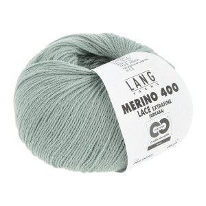 Lang Yarns Merino 400 Lace-Garn 92 Salbei von Lang Yarns