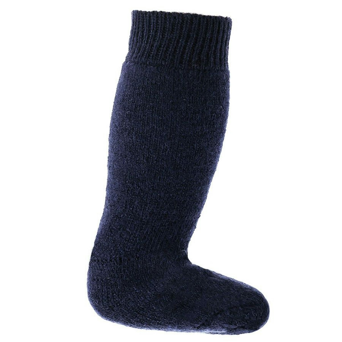 Lange Vollplüsch Socken Wolle warm dick marine 21/22 Lange Vollplüsch Socken Wolle warm dick marine 21/22