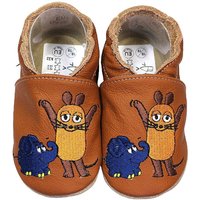 Lauflernschuhe Maus mit Elefant braun Lauflernschuhe Maus mit Elefant braun