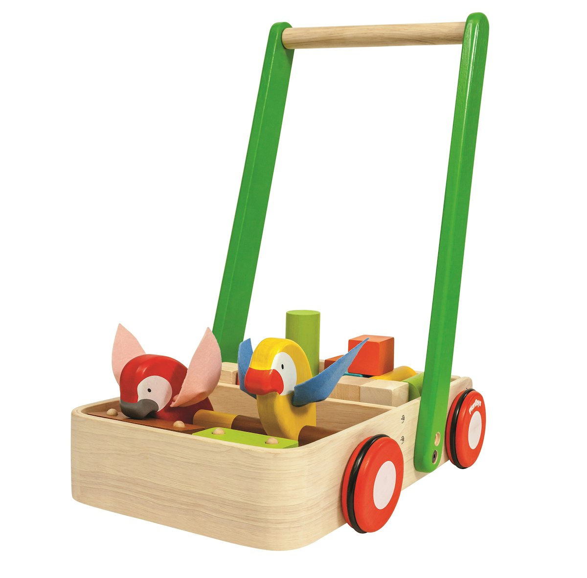 Lauflernwagen klappernde Vögel Lauflernwagen klappernde Vögel