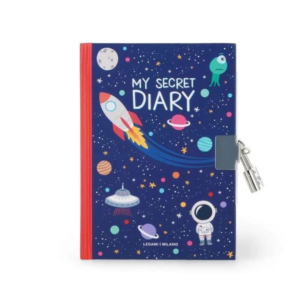 Legami - Legami Tagebuch mit Schloss - Space Legami - Legami Tagebuch mit Schloss - Space