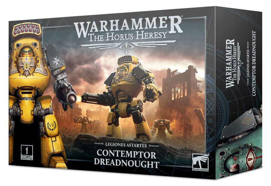 Legiones Astartes Contemptor Dreadnought Games Workshop Horus Heresy 30k Cybot