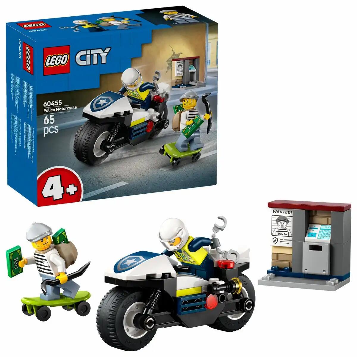 Lego - CITY Verfolgungsjagd mit dem Polizeimotorrad Lego - CITY Verfolgungsjagd mit dem Polizeimotorrad