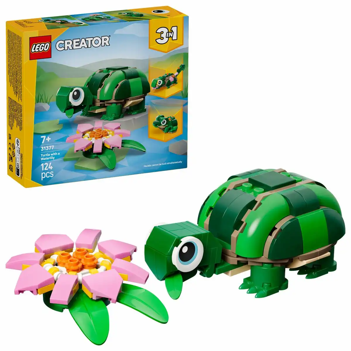 Lego - Creator Schildkröte mit Seerose Lego - Creator Schildkröte mit Seerose