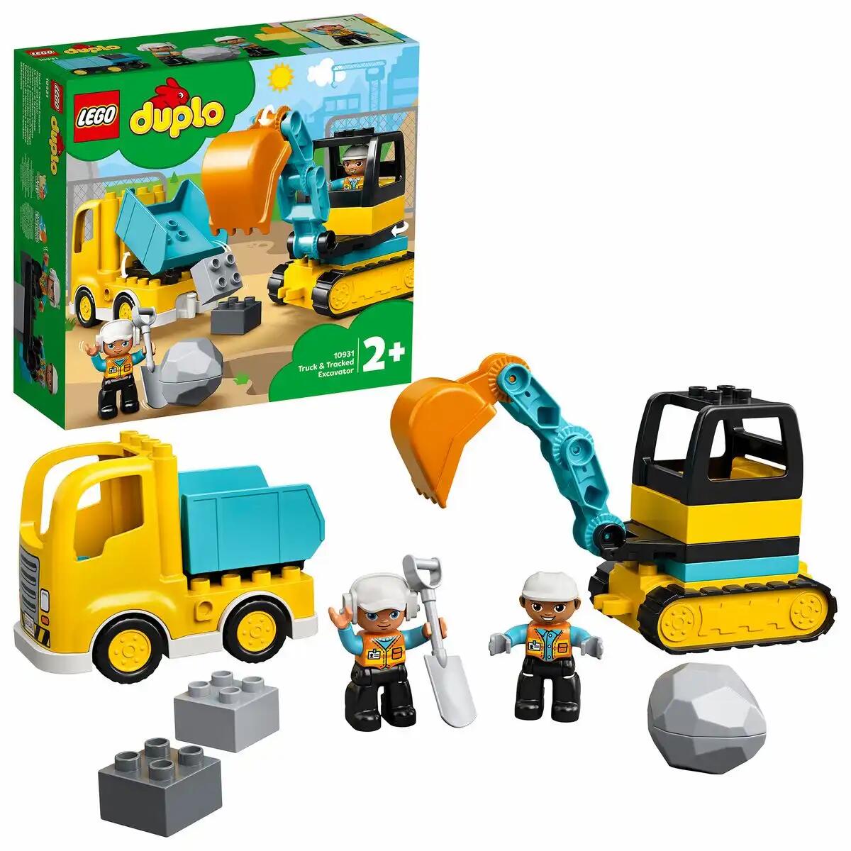 Lego - Duplo Bagger und Laster Lego - Duplo Bagger und Laster