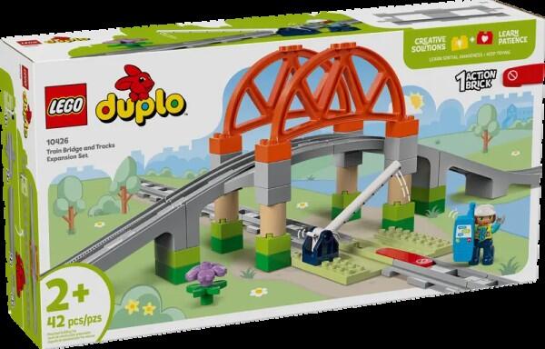 Lego - Duplo Erweiterungsset Eisenbahnbrücke und Schienen Lego - Duplo Erweiterungsset Eisenbahnbrücke und Schienen