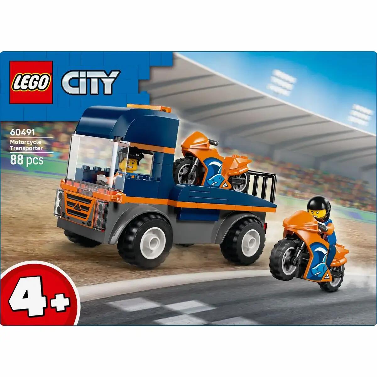 Lego - LEGO CITY Fahrzeuge Motorradtransporter Lego - LEGO CITY Fahrzeuge Motorradtransporter
