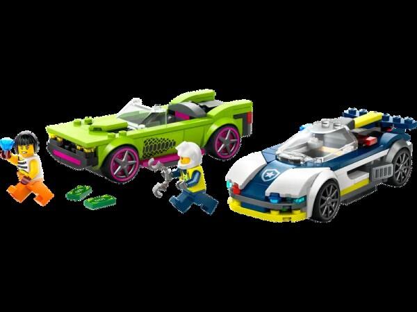 Lego - LEGO City Polizei Verfolgungsjagd und Muscle Car Lego - LEGO City Polizei Verfolgungsjagd und Muscle Car