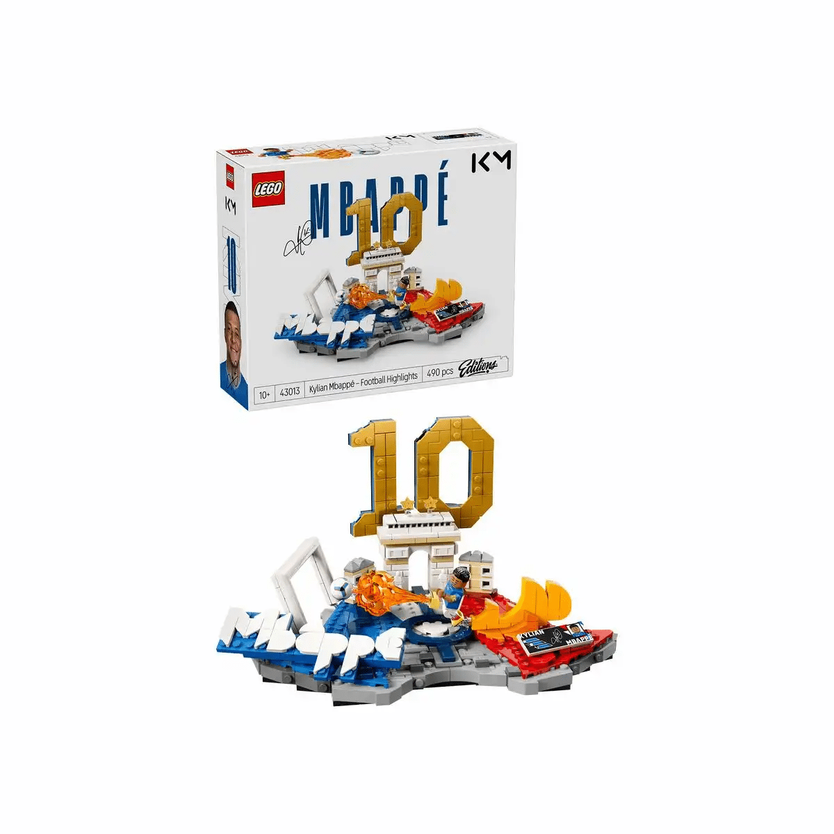Lego - LEGO Editions Kylian Mbappé Fußball Highlights Lego - LEGO Editions Kylian Mbappé Fußball Highlights