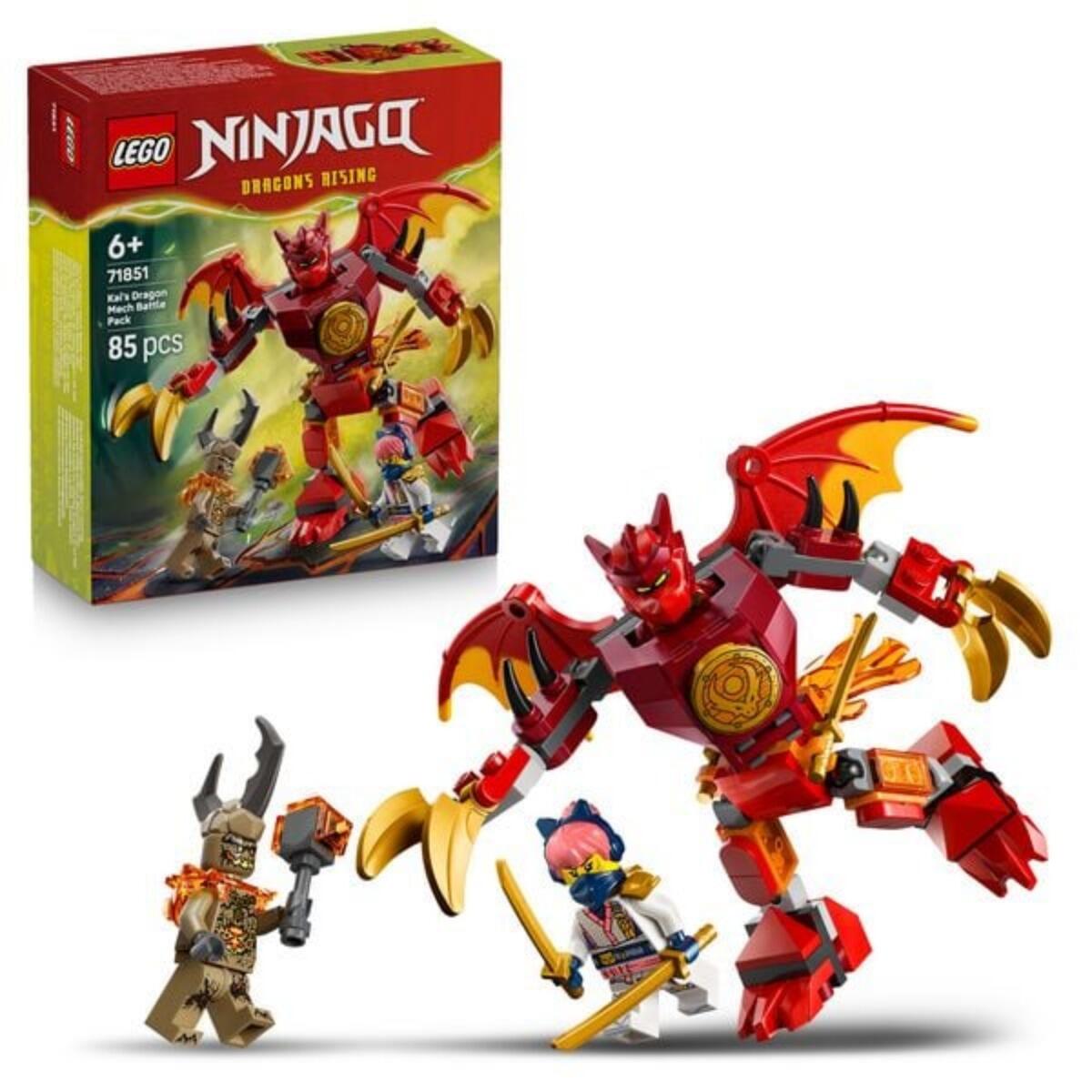 Lego - LEGO NINJAGO Kais DrachenMech Battle Set Lego - LEGO NINJAGO Kais DrachenMech Battle Set