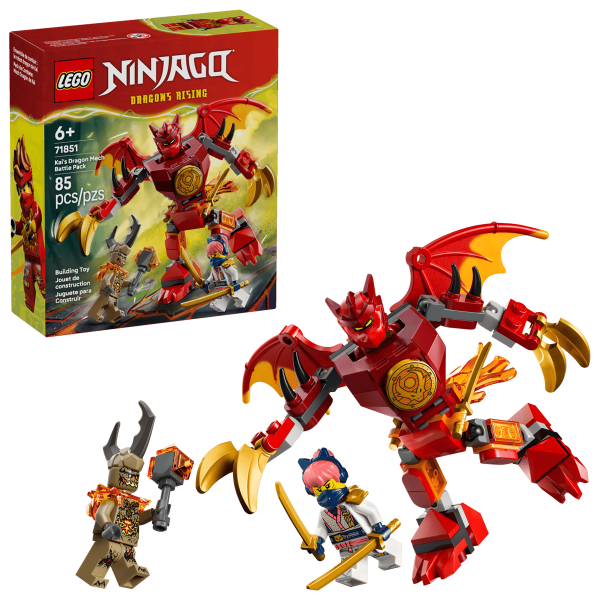 Lego - LEGO NINJAGO Kais DrachenMech Battle Set Lego - LEGO NINJAGO Kais DrachenMech Battle Set