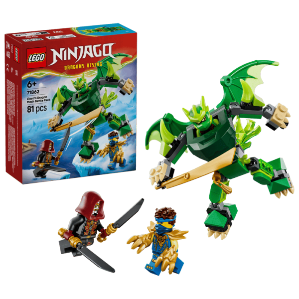 Lego - LEGO NINJAGO Lloyds Drachen Mech Battle Set Lego - LEGO NINJAGO Lloyds Drachen Mech Battle Set