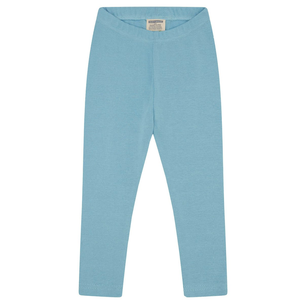 Leichte Feinripp Leggings 100% Bio Baumwolle hellblau 80 Leichte Feinripp Leggings 100% Bio Baumwolle hellblau 80