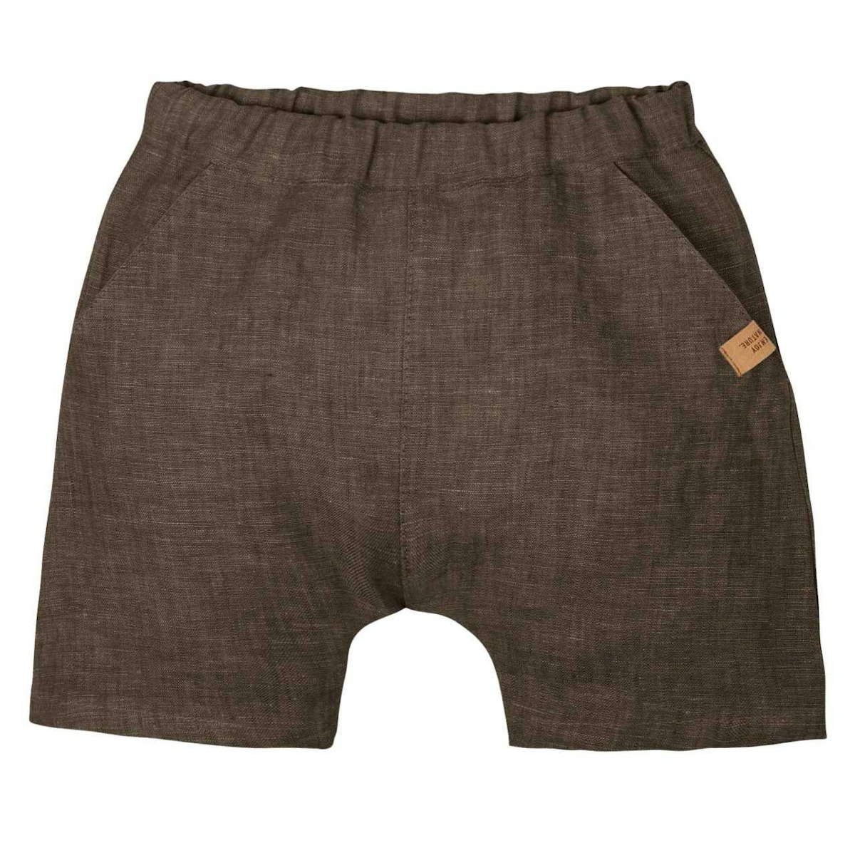 Leichte Leinen Shorts braun 98 Leichte Leinen Shorts braun 98