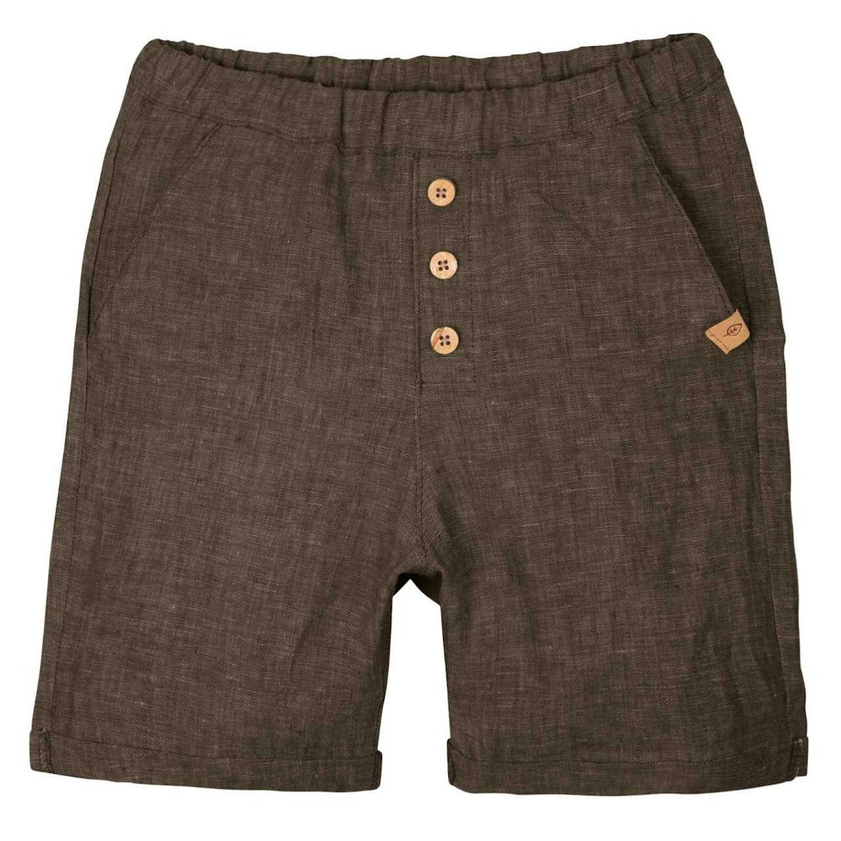 Leichte Leinen Shorts braun 98 Leichte Leinen Shorts braun 98