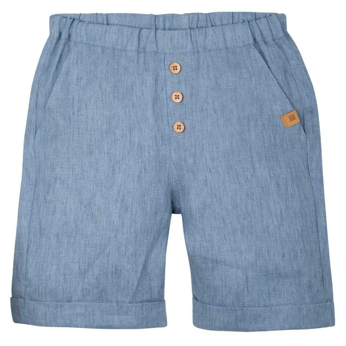 Leichte Leinen Shorts hellblau 98 Leichte Leinen Shorts hellblau 98
