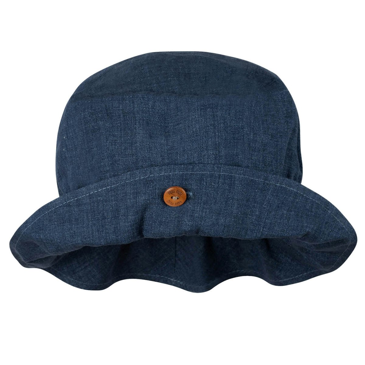 Leichte Leinen Sommermütze jeans-blau 51 Leichte Leinen Sommermütze jeans-blau 51