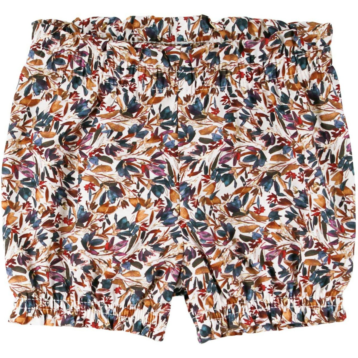 Leichte Mädchen Pumphose mit bunten Blüten 56/62 Leichte Mädchen Pumphose mit bunten Blüten 56/62