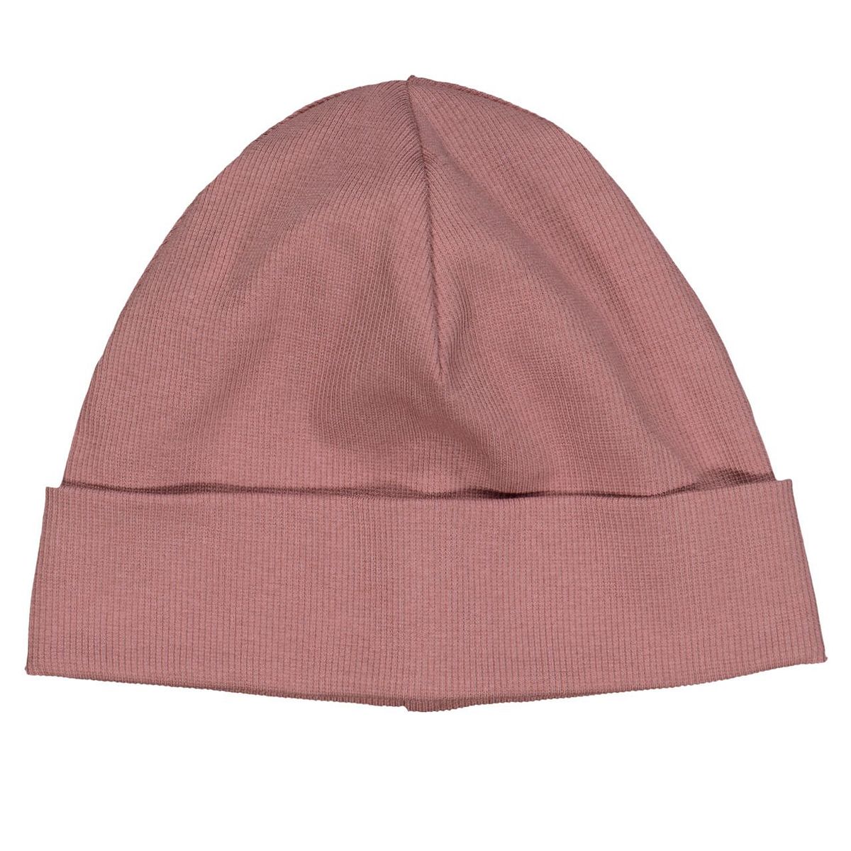 Leichte Rippe Beanie Übergangszeit altrosa 104/110 Leichte Rippe Beanie Übergangszeit altrosa 104/110