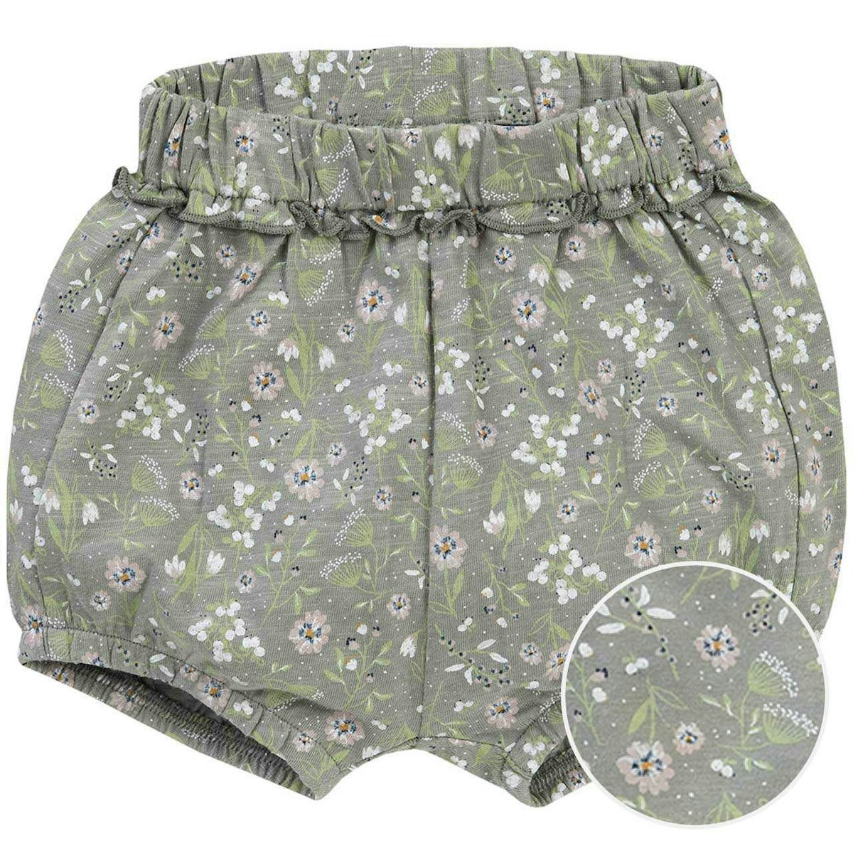 Leichte Shorts Frühlingswiese khaki 62/68 Leichte Shorts Frühlingswiese khaki 62/68