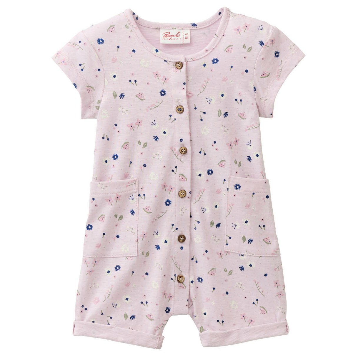 Leichter Sommerblumen Beachbody hellrosa 74/80 Leichter Sommerblumen Beachbody hellrosa 74/80