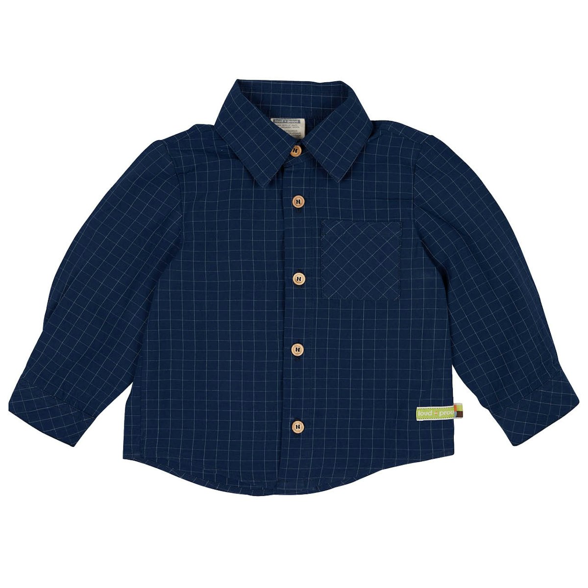 Leichtes Hemd Webstoff marine kariert 134/140 Leichtes Hemd Webstoff marine kariert 134/140